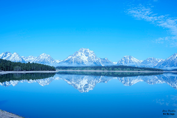 Teton lake reflection 3 det WWI