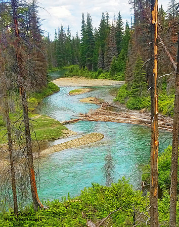 St Marys River Glacier N.P.