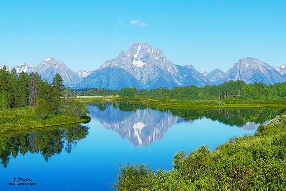 Ox Bow Bend & Mt Moran Grand Teton N.P.